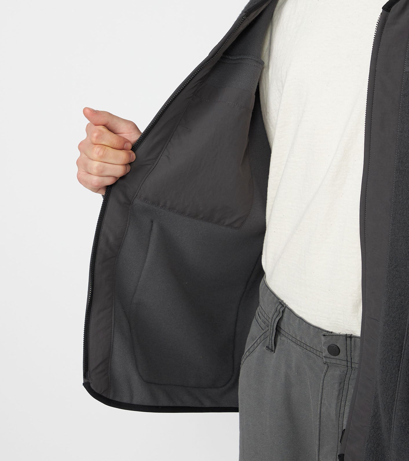 THE NORTH FACE PURPLE LABEL PLAS Fleece Field Cardigan