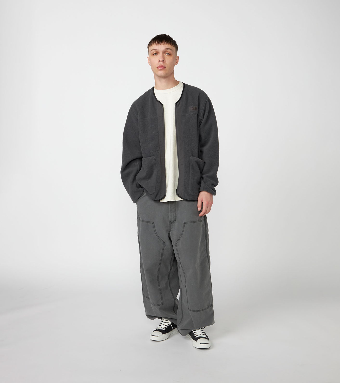 THE NORTH FACE PURPLE LABEL PLAS Fleece Field Cardigan