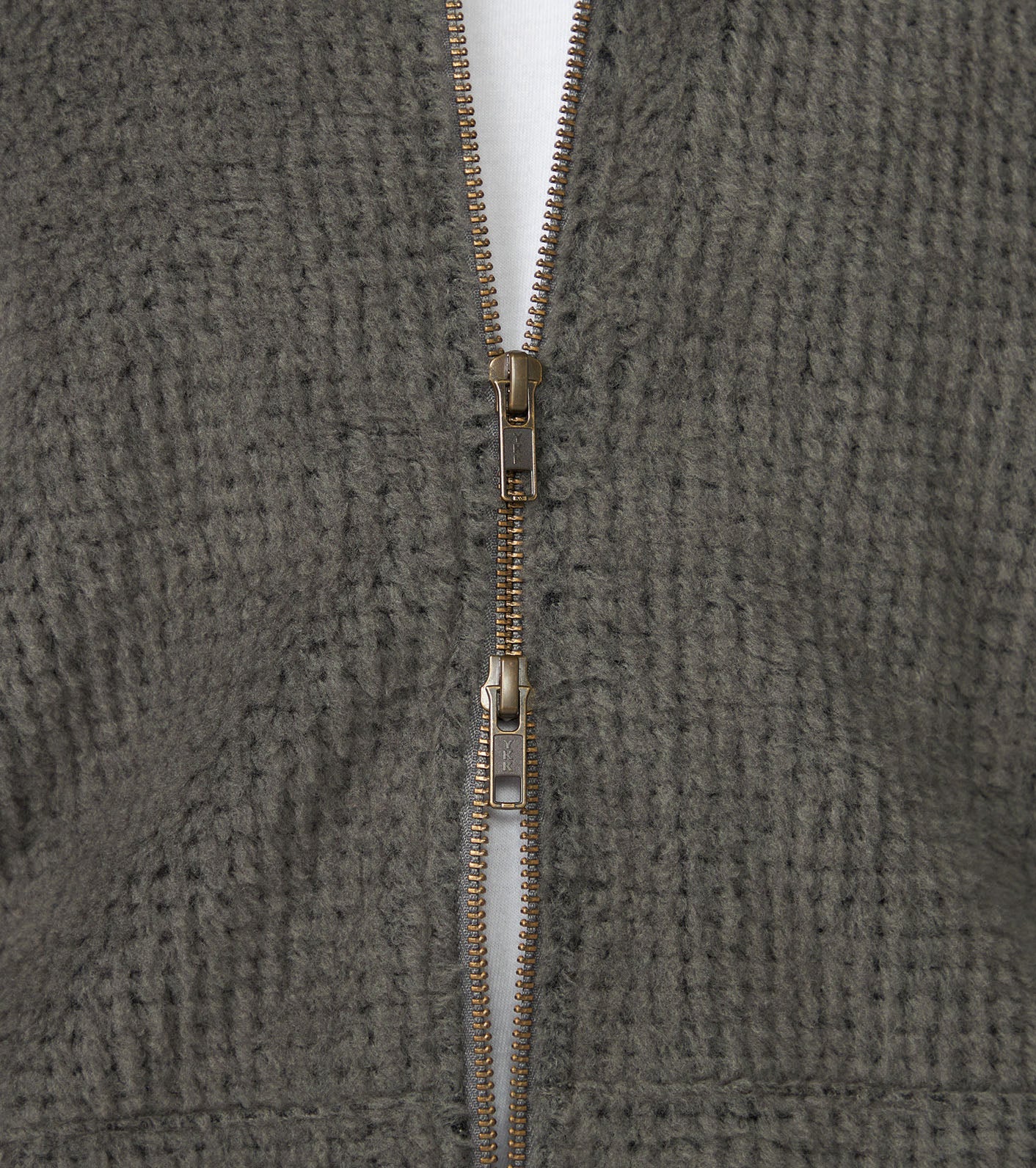 THE NORTH FACE PURPLE LABEL POLARTEC Wool Fleece Sweater Jacket