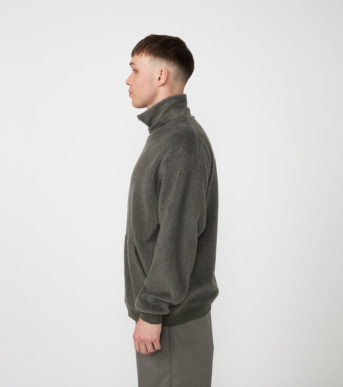 THE NORTH FACE PURPLE LABEL POLARTEC Wool Fleece Sweater Jacket