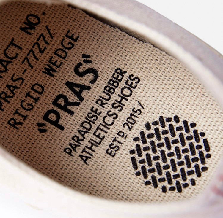 PRAS SHELLCAP series KINARI×BLACK PRAS-02-SLIPON