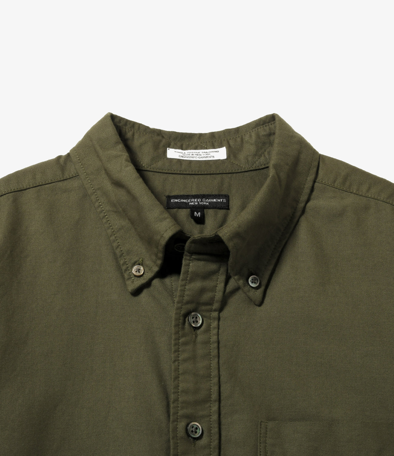 Engineered Garments 19C BD SHIRT - COTTON OXFORD