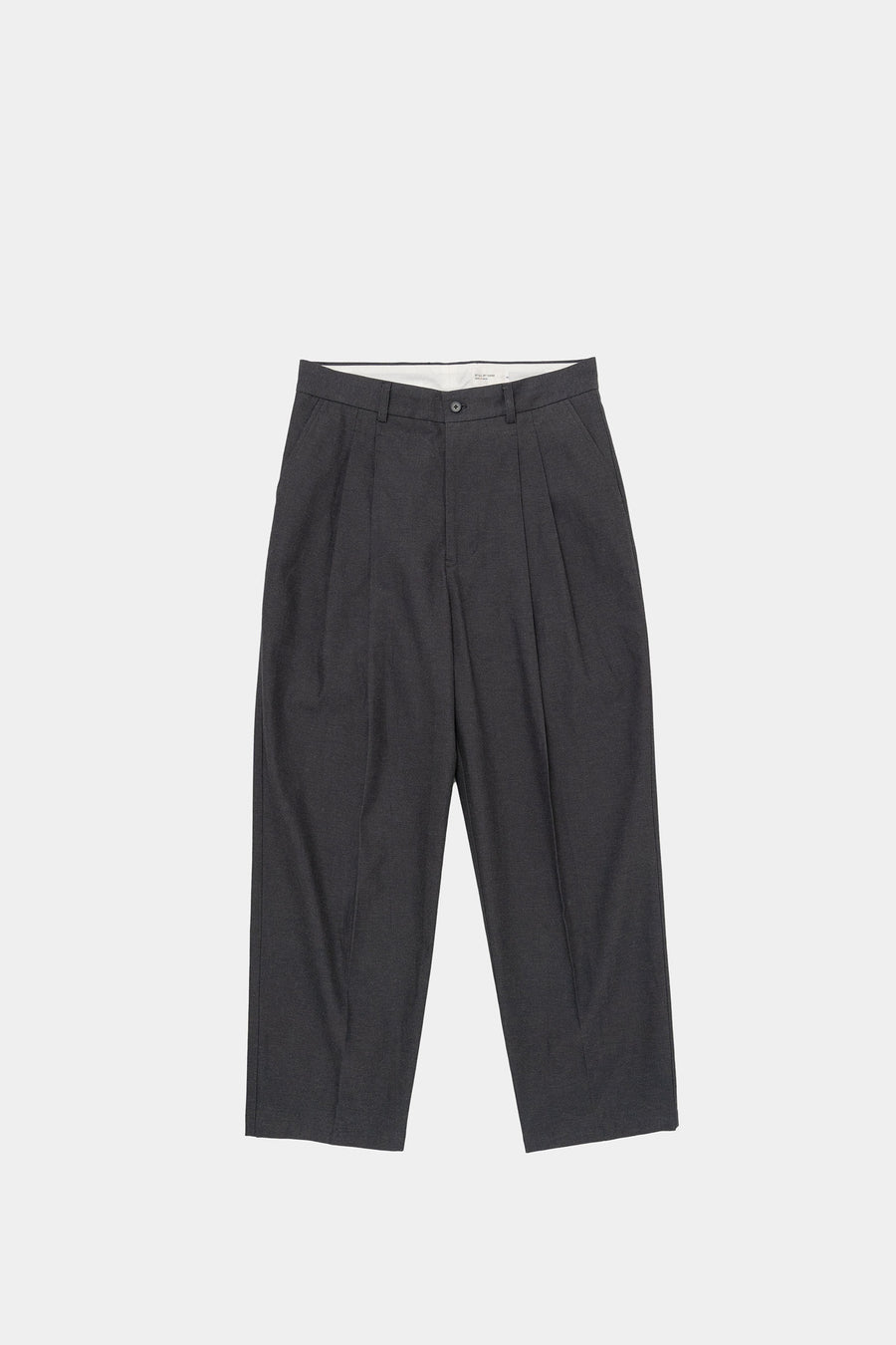 STILL BY HAND Deep Tuck Pressed Pants