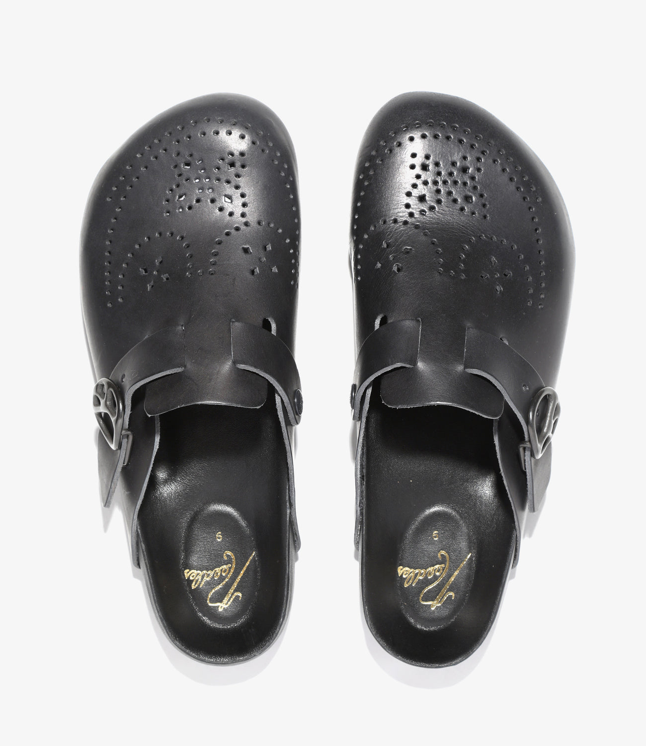 Needles Clog Sandal - Smooth Leather