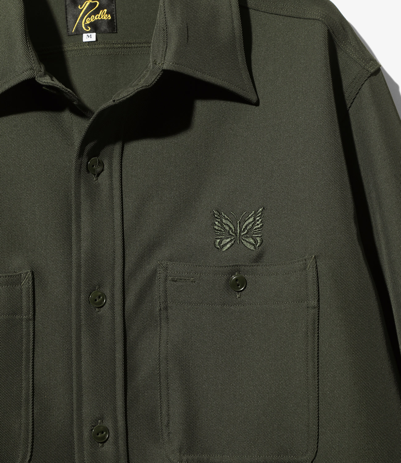 Needles Work Shirt - PE/R/PU Cavalry Twill