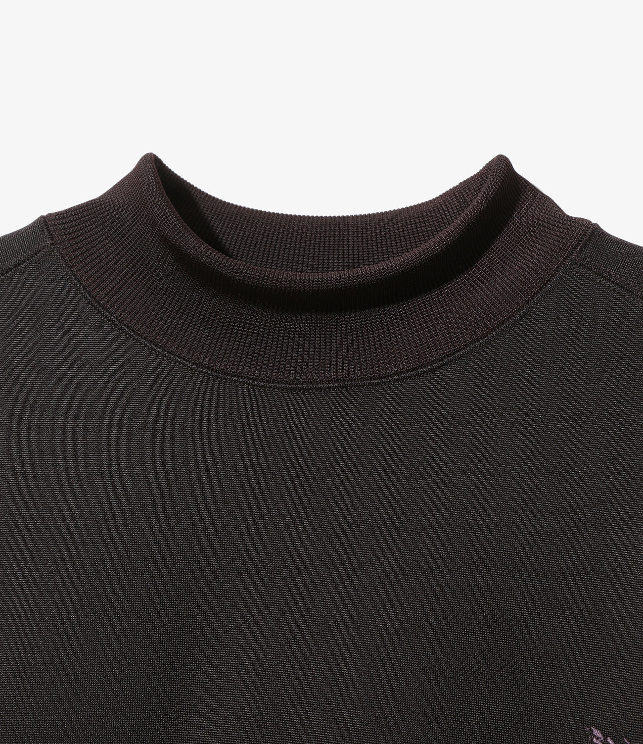 Needles L/S Mock Neck T - Bright Jersey