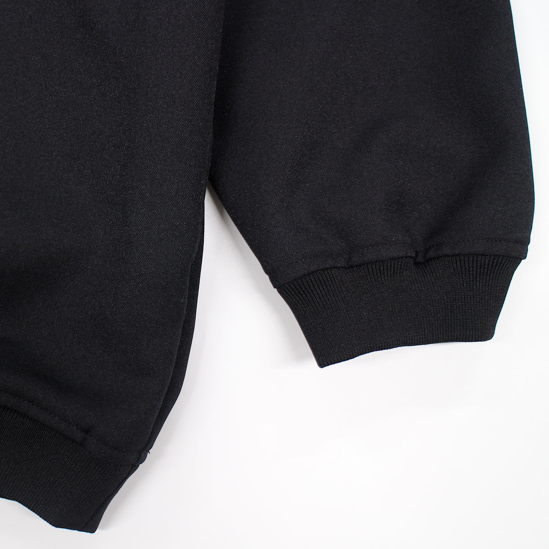 COOTIE PRODUCTIONS POLYESTER TWILL HALF ZIP HOODIE