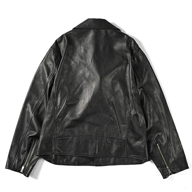 PORTER CLASSIC PC RIDERS JACKET W/LOVE&PEACE SILVER