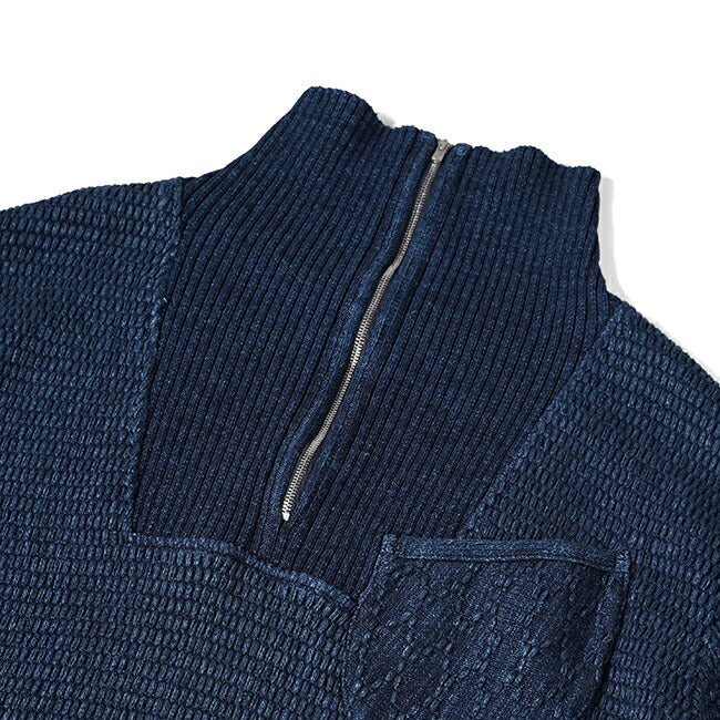 Porter Classic BEATNIK KENDO KNIT HALF ZIP