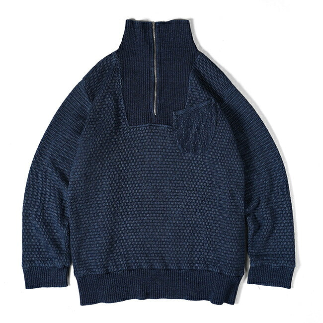 Porter Classic BEATNIK KENDO KNIT HALF ZIP