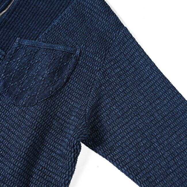 Porter Classic BEATNIK KENDO KNIT HALF ZIP