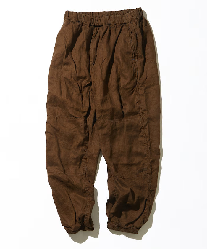 CAHLUMN Belgium Linen Gym Tapered Pant 1.2