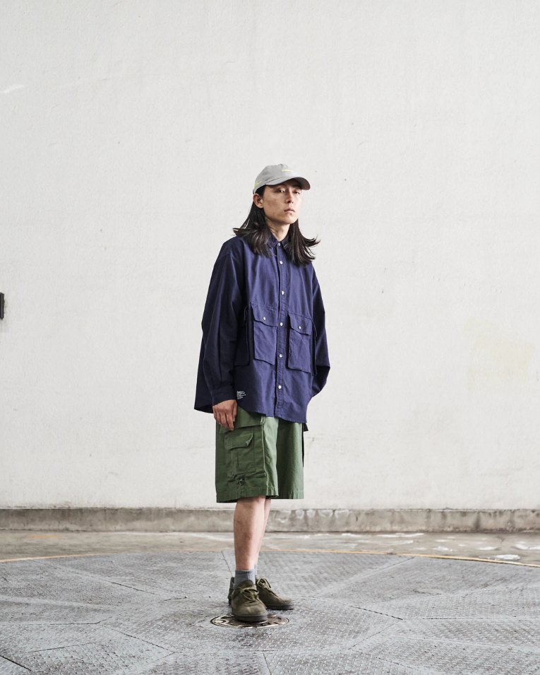 FreshService OXFORD FLAP POCKET L/S SHIRT