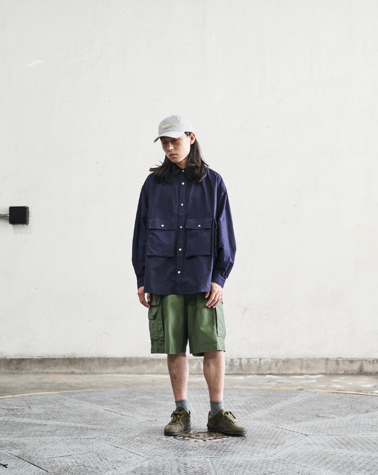 FreshService OXFORD FLAP POCKET L/S SHIRT