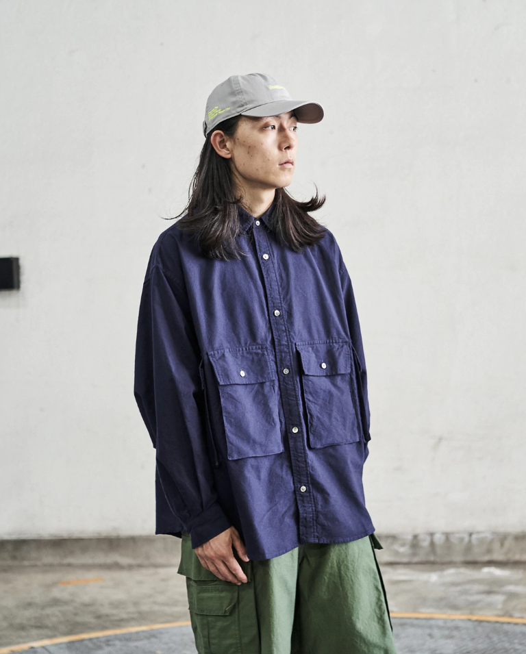 FreshService OXFORD FLAP POCKET L/S SHIRT