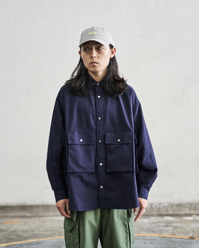 FreshService OXFORD FLAP POCKET L/S SHIRT