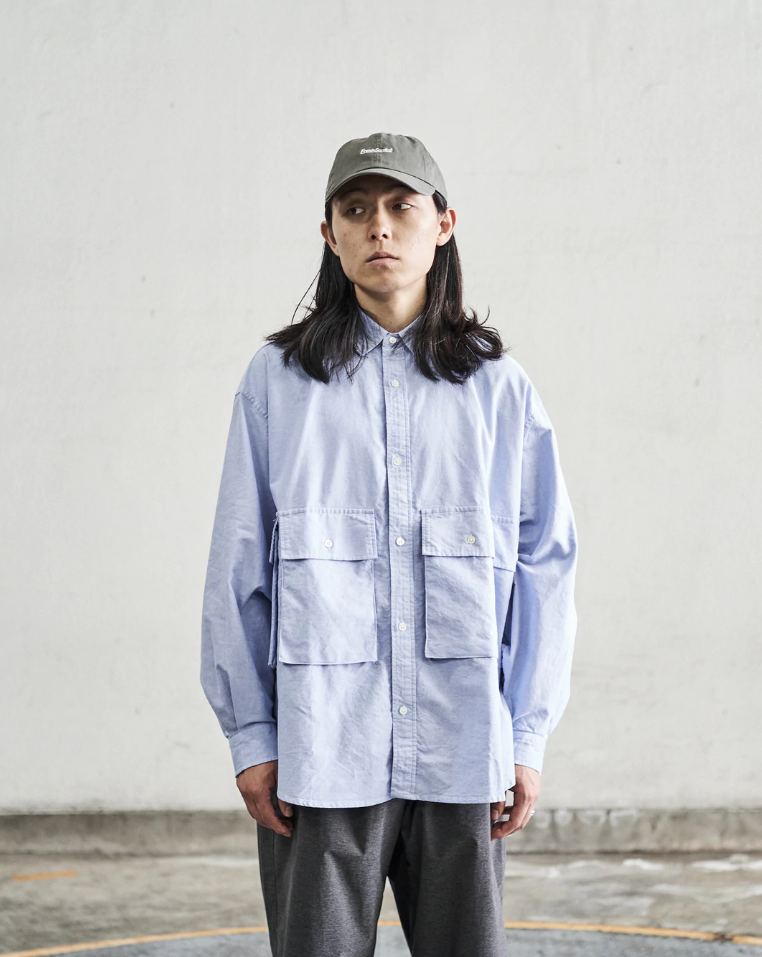FreshService OXFORD FLAP POCKET L/S SHIRT