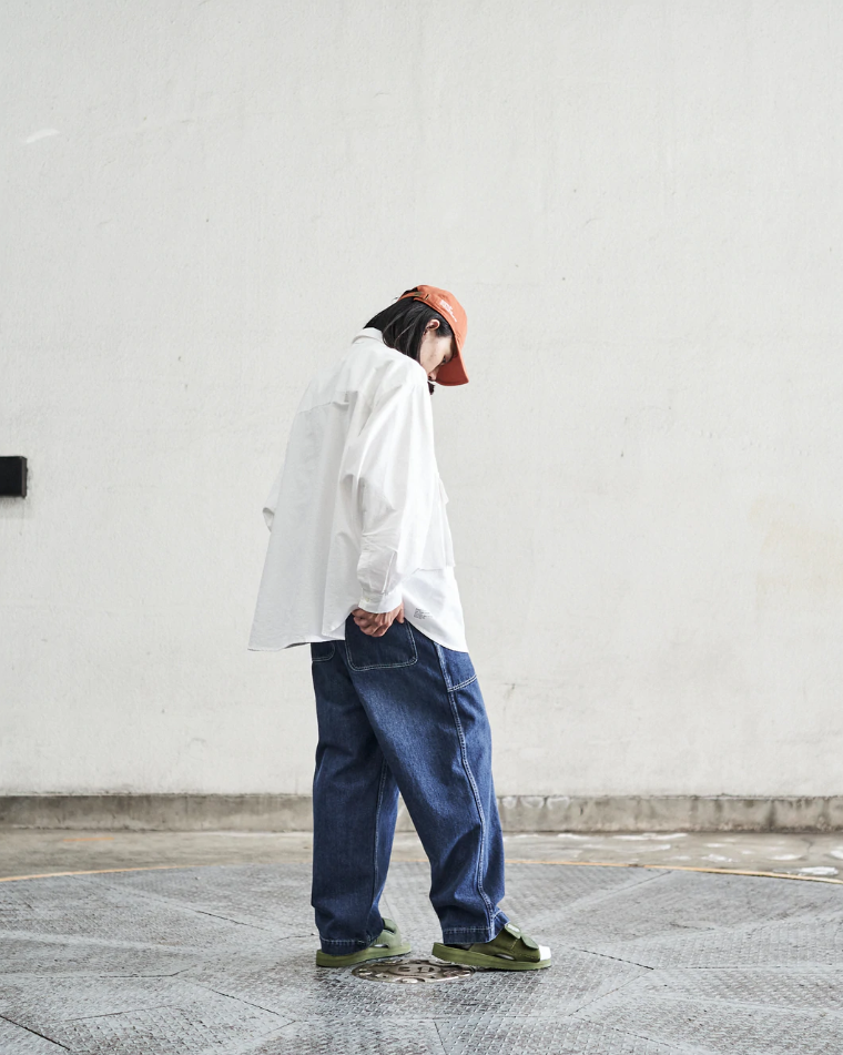 FreshService OXFORD FLAP POCKET L/S SHIRT