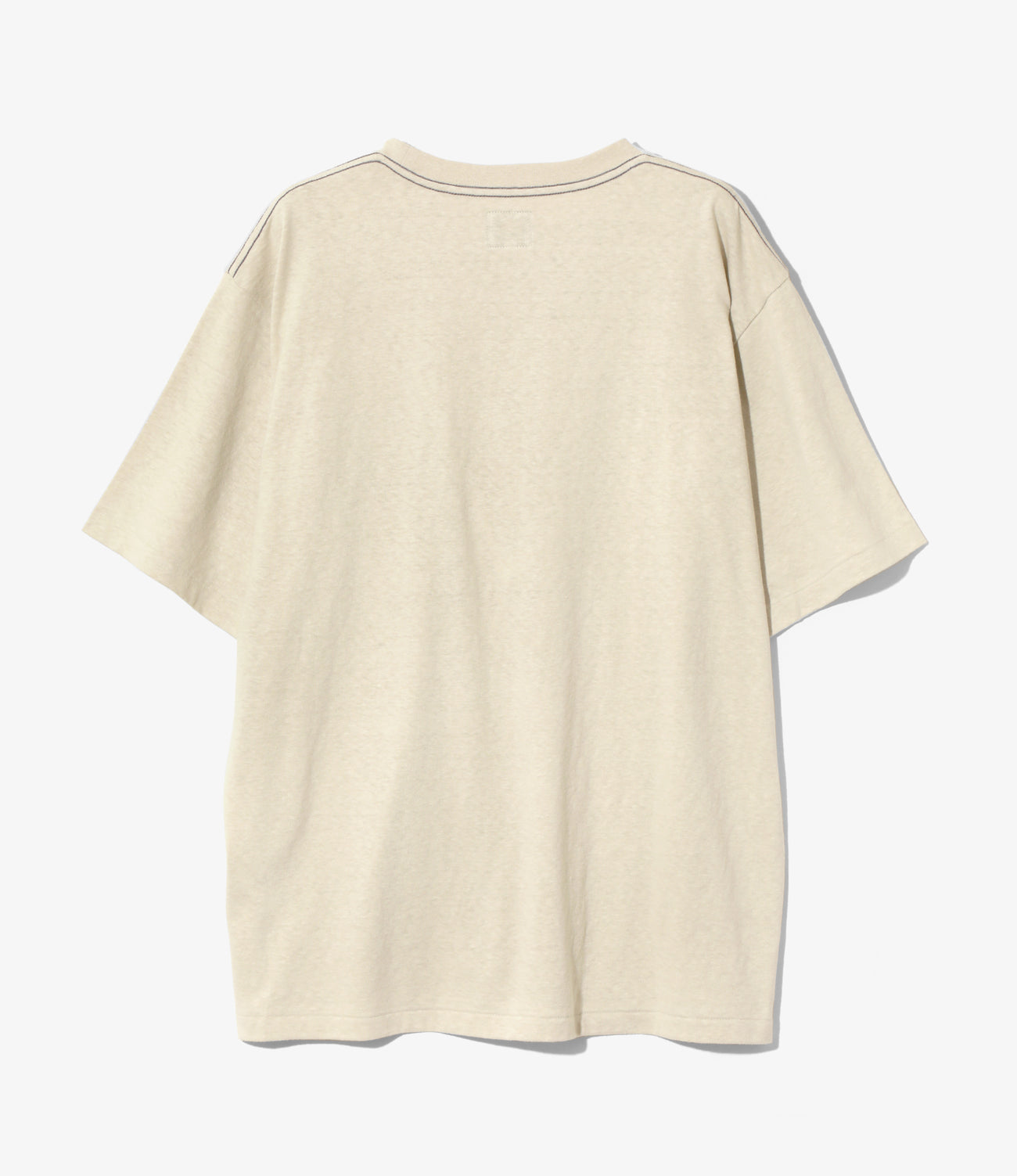 Needles S/S Papillon Emb. Pocket Tee - Cotton Jersey