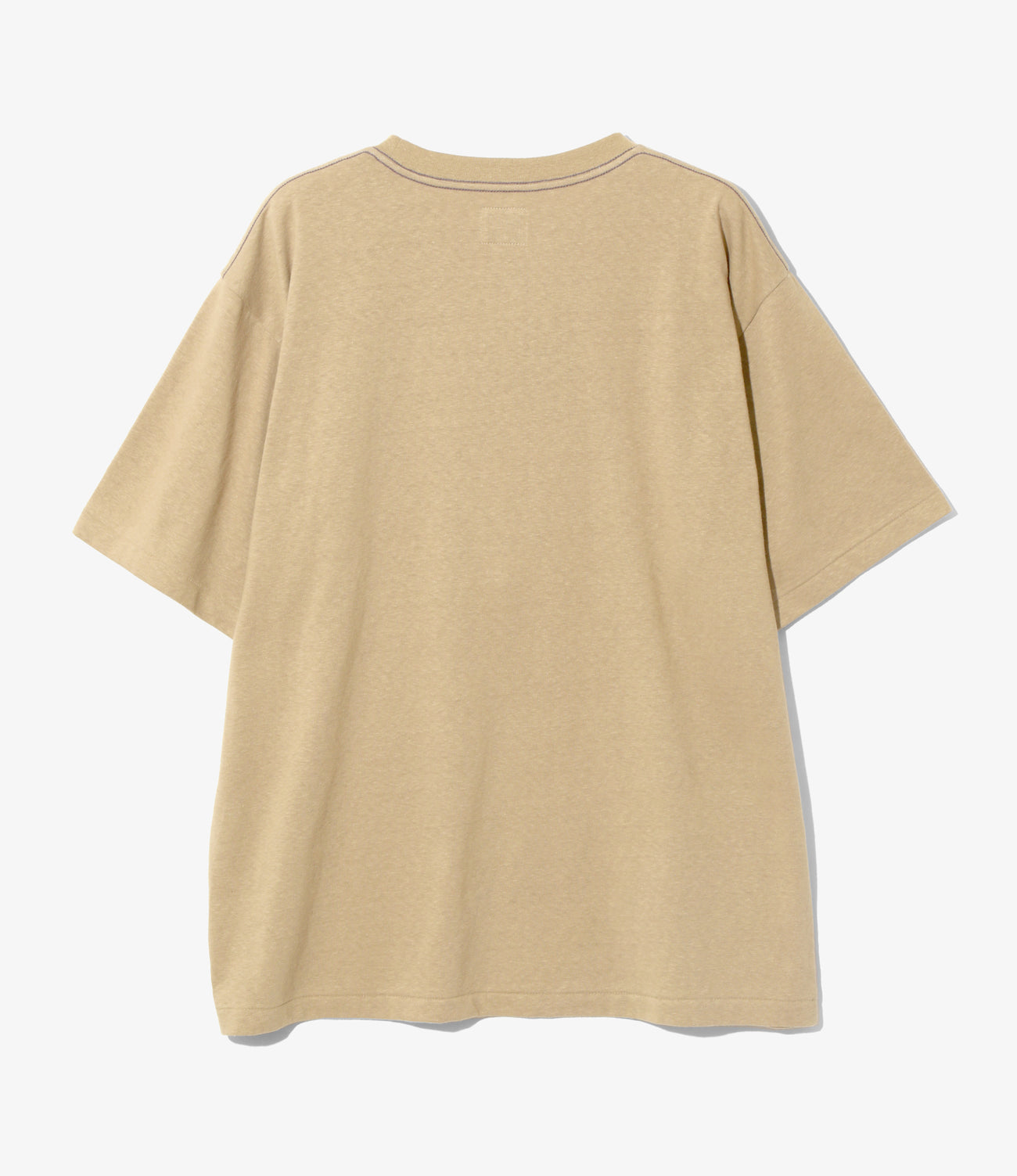 Needles S/S Papillon Emb. Pocket Tee - Cotton Jersey