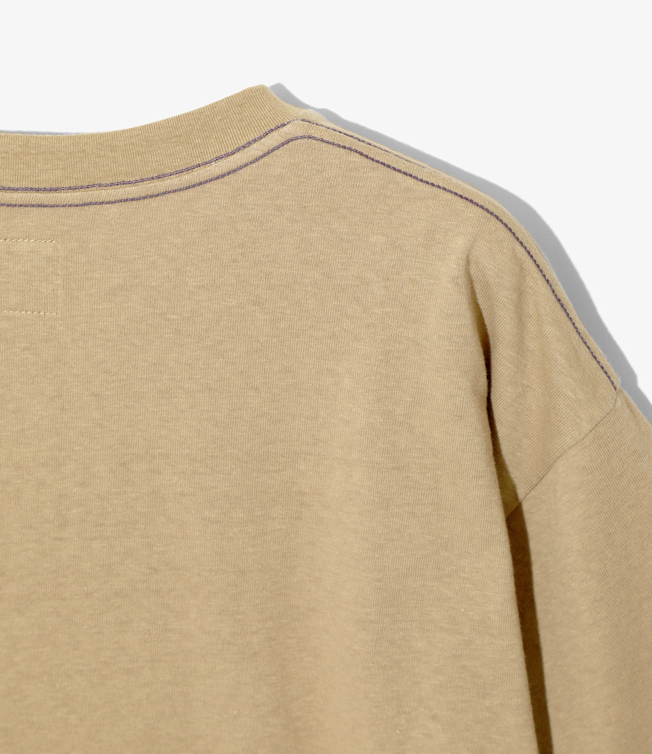 Needles S/S Papillon Emb. Pocket Tee - Cotton Jersey