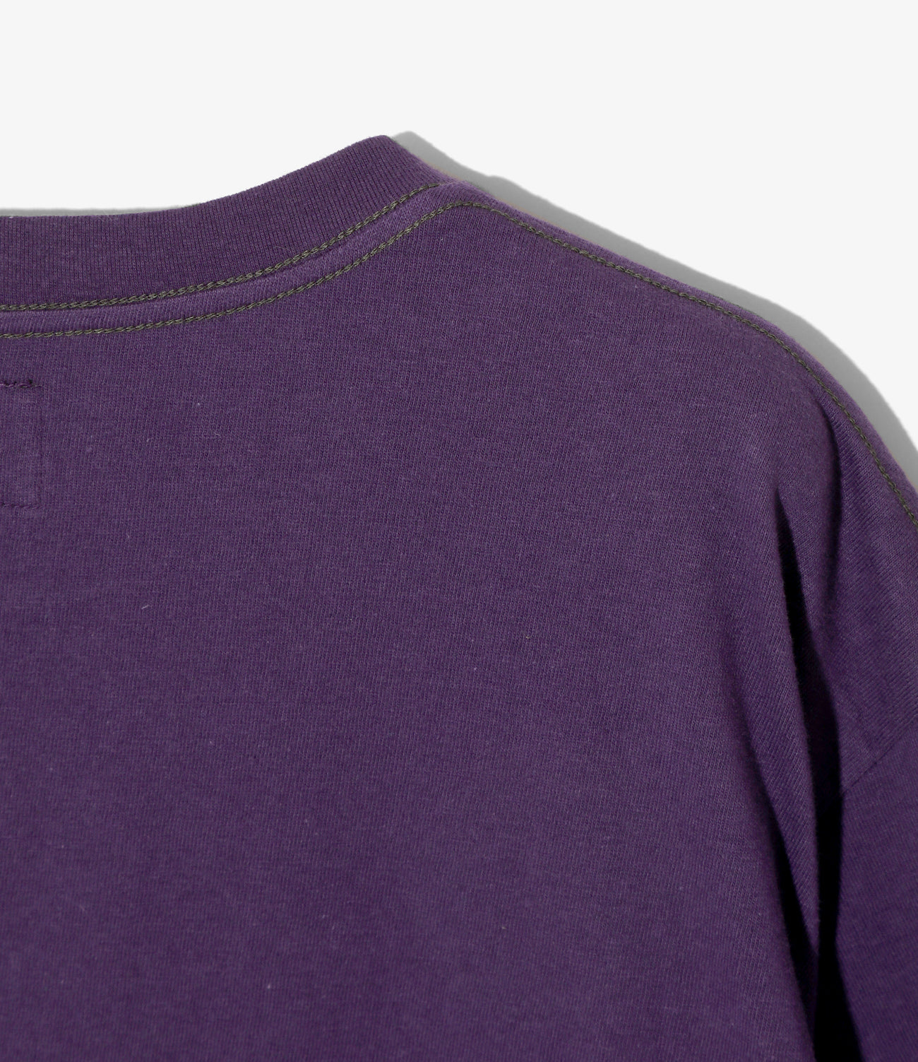 Needles S/S Papillon Emb. Pocket Tee - Cotton Jersey