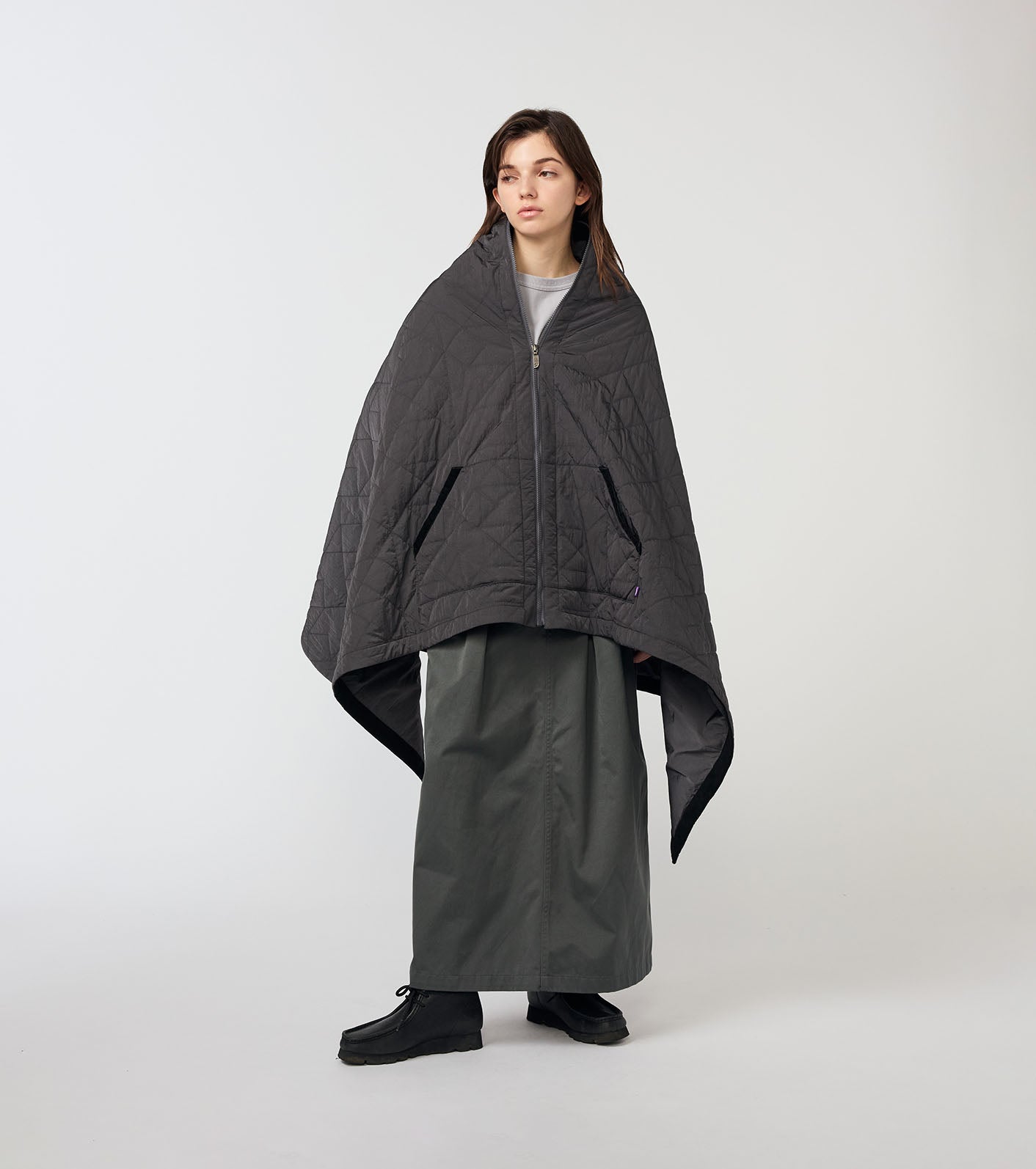 THE NORTH FACE PURPLE LABEL Quilting Field Mountain Cape