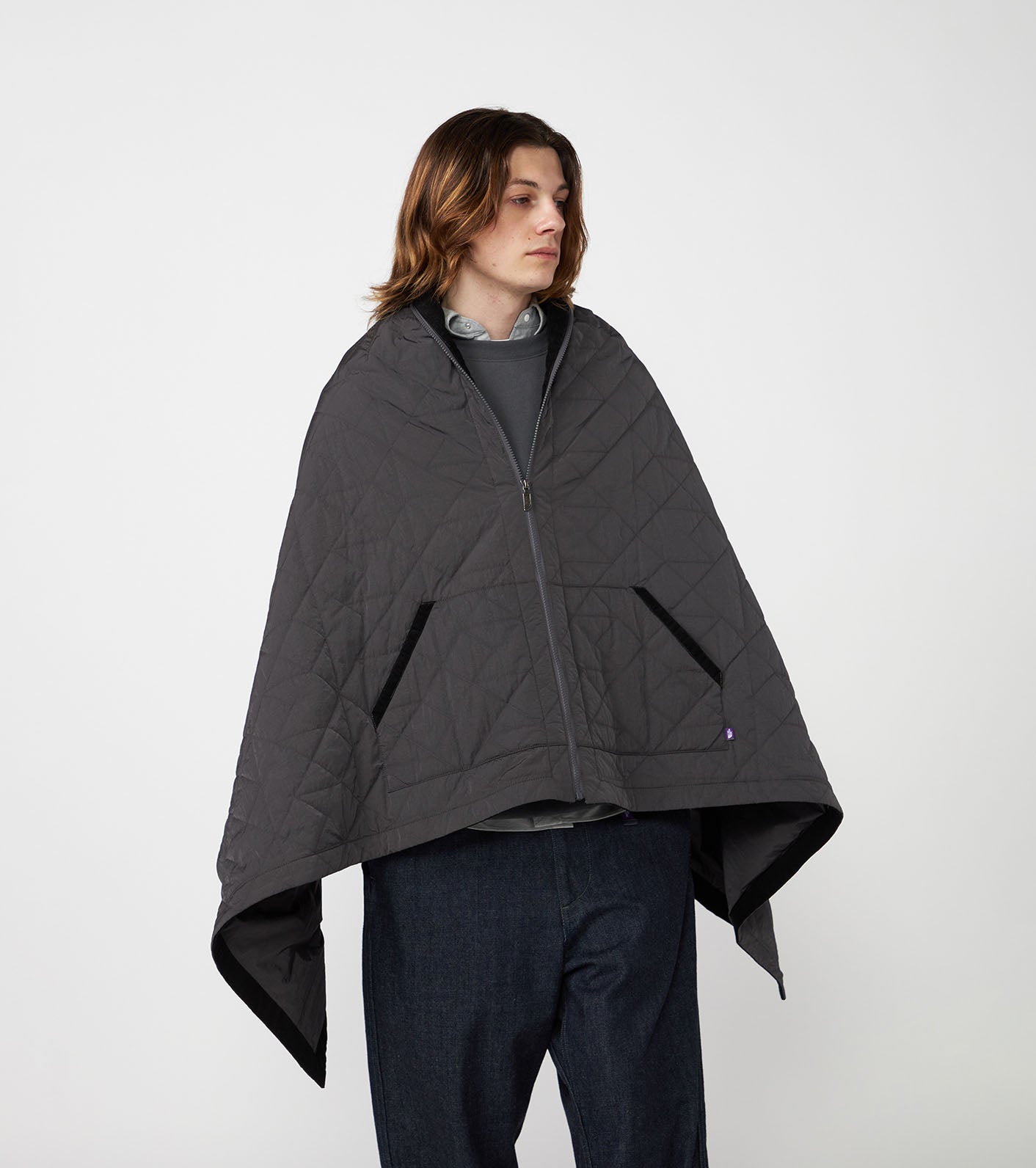 THE NORTH FACE PURPLE LABEL Quilting Field Mountain Cape