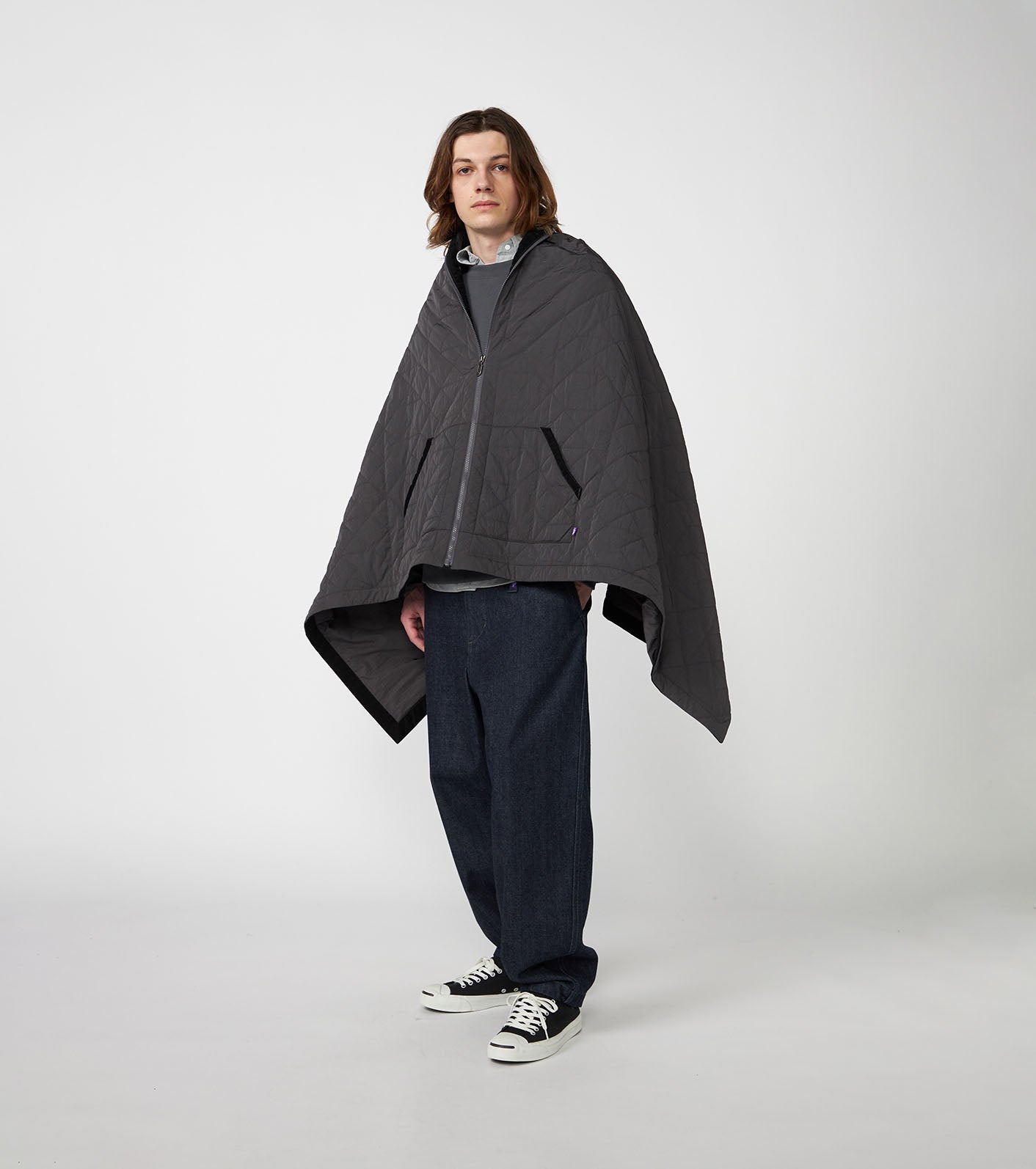 THE NORTH FACE PURPLE LABEL Quilting Field Mountain Cape