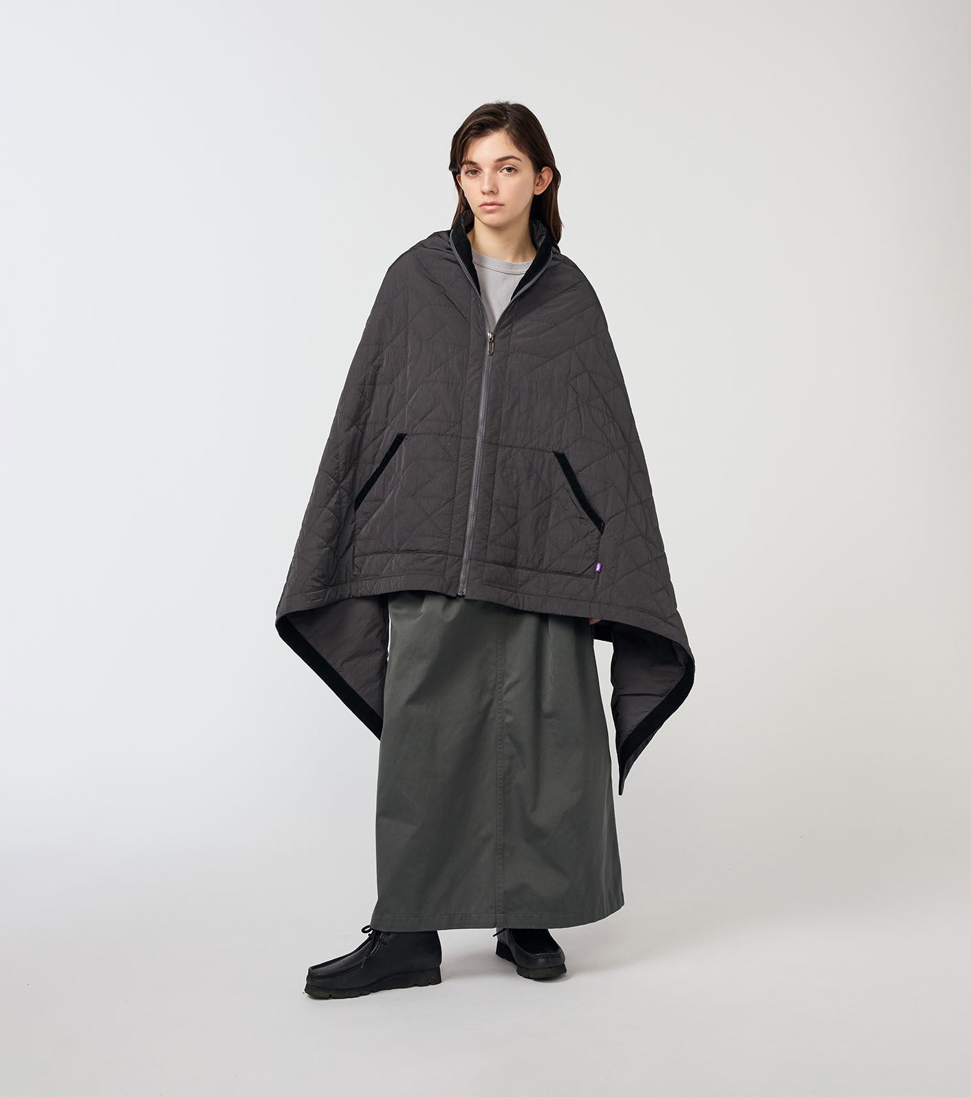 THE NORTH FACE PURPLE LABEL Quilting Field Mountain Cape