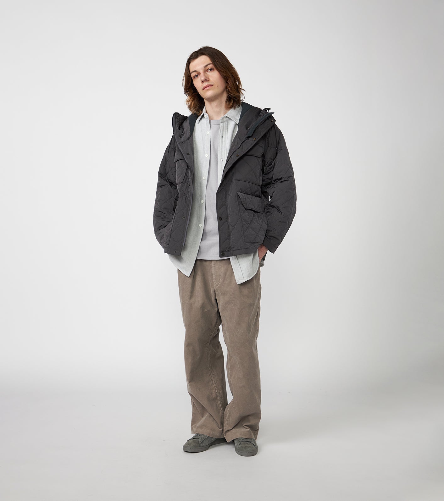 THE NORTH FACE PURPLE LABEL Quilting Field Mountain Parka