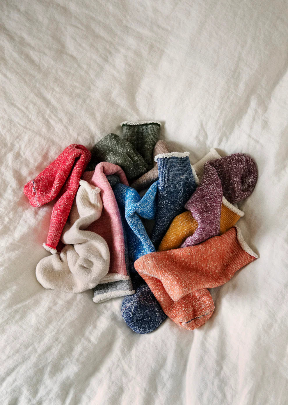 RoToTo DOUBLE FACE CREW SOCKS