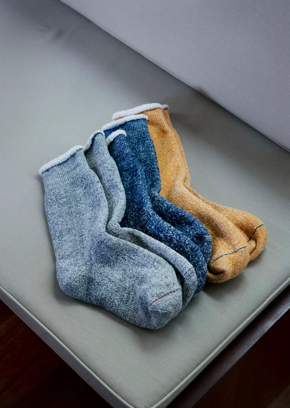 RoToTo DOUBLE FACE CREW SOCKS