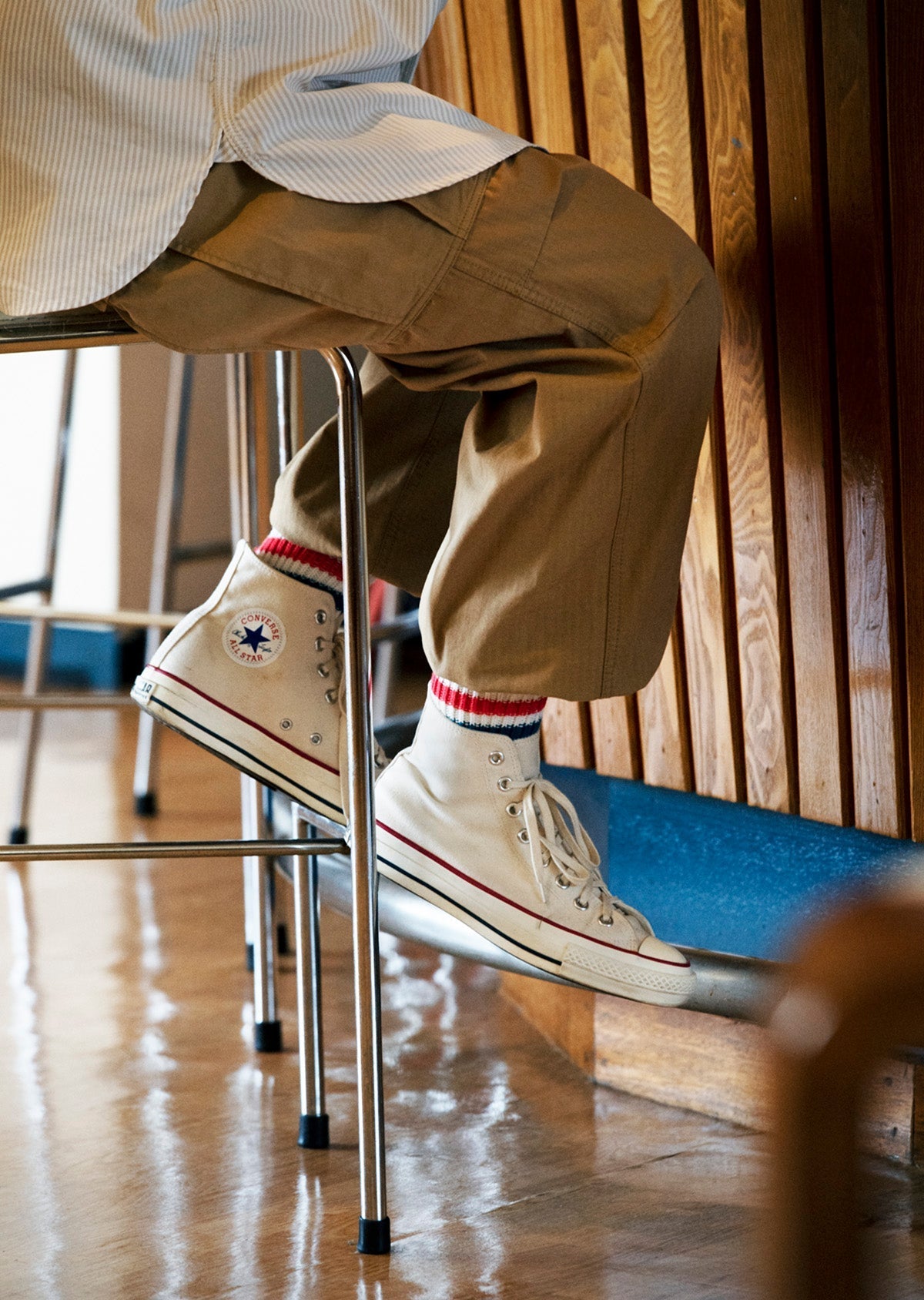 RoToTo O.S. RIBBED ANKLE SOCKS