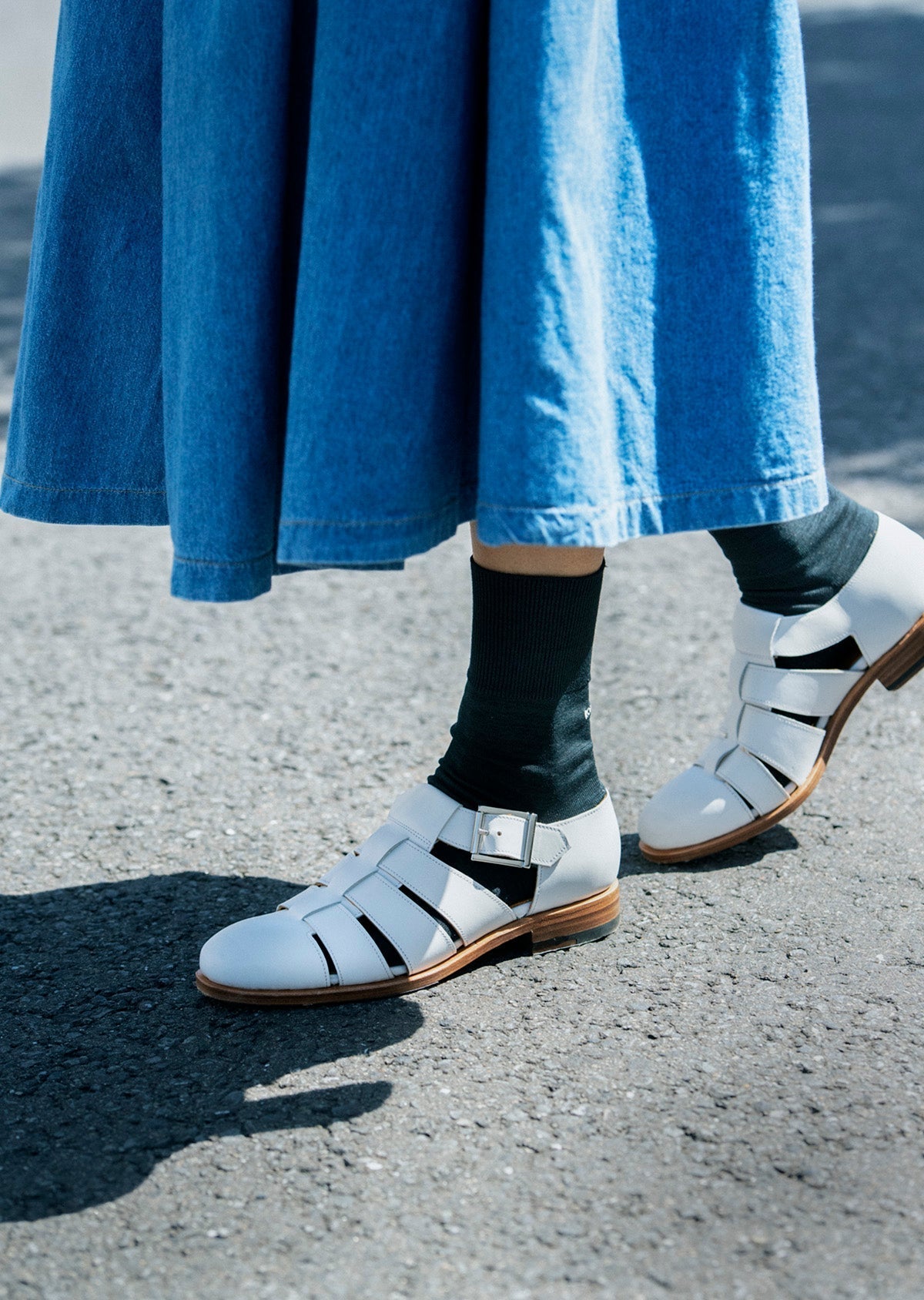 RoToTo ORGANIC COTTON & RECYCLE POLYESTER MINI CREW SOCKS