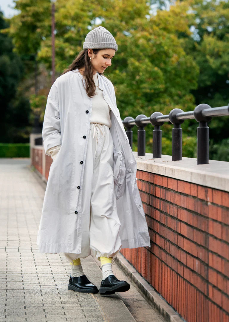 RoToTo CHUNKY COTTON SHORT BEANIE