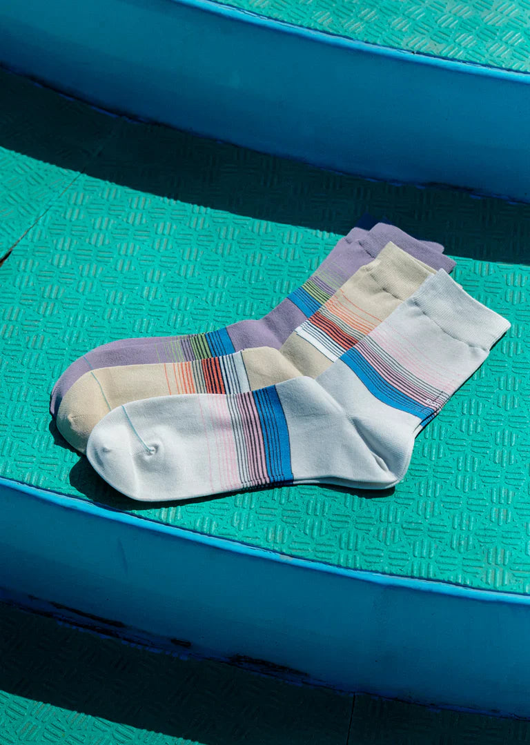 RoToTo HORIZON STRIPE SOCKS