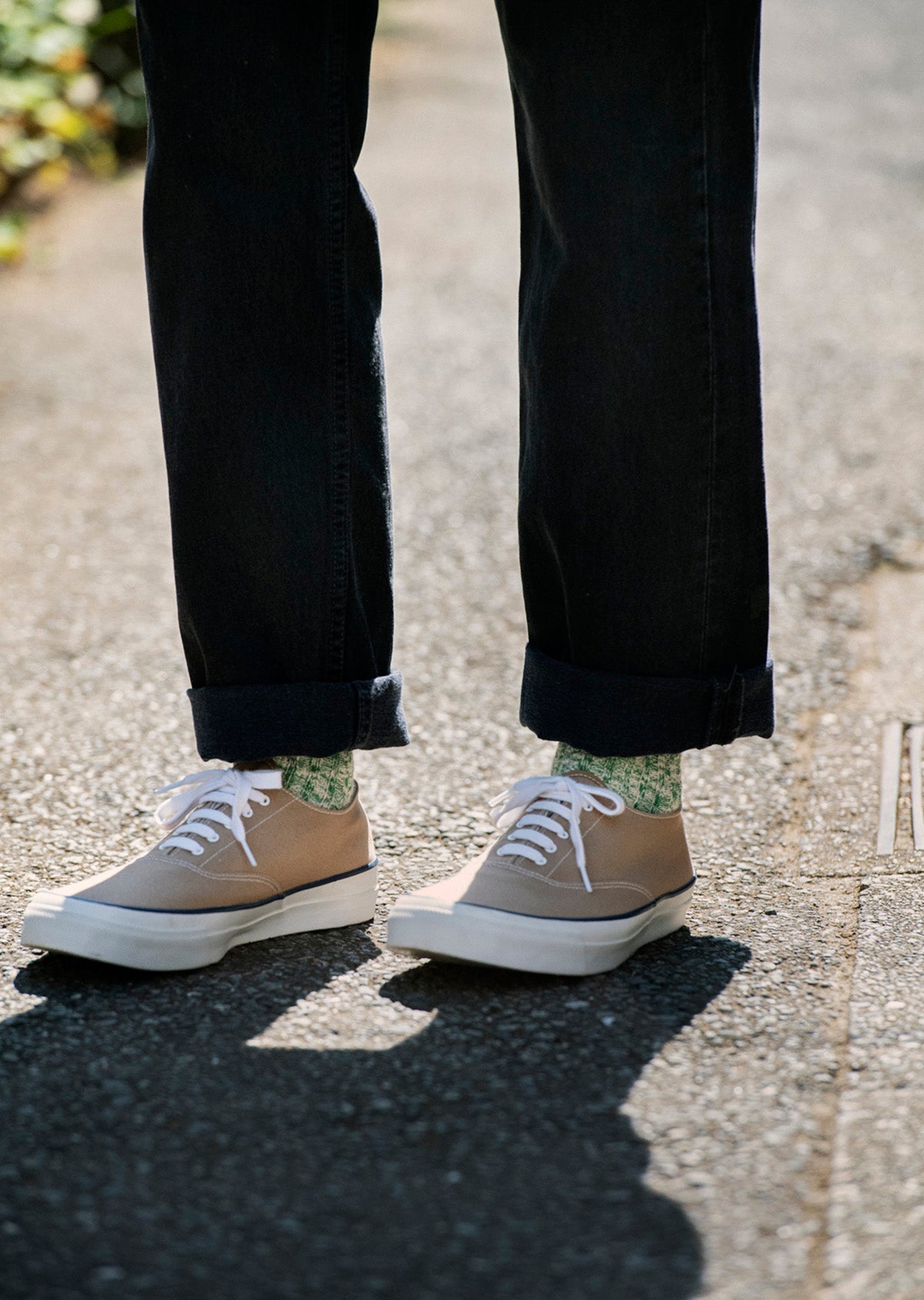 RoToTo OG COTTON SLUB STRIPE SOCKS