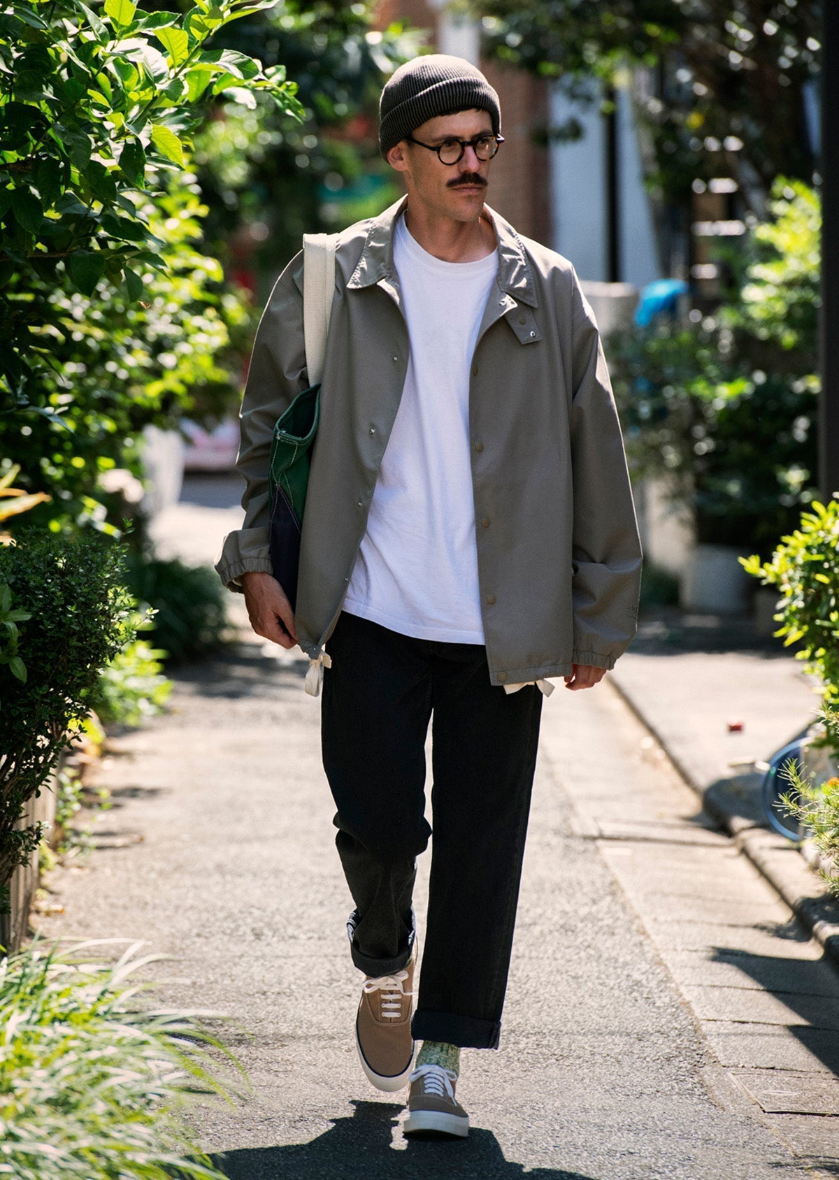 RoToTo OG COTTON SLUB STRIPE SOCKS