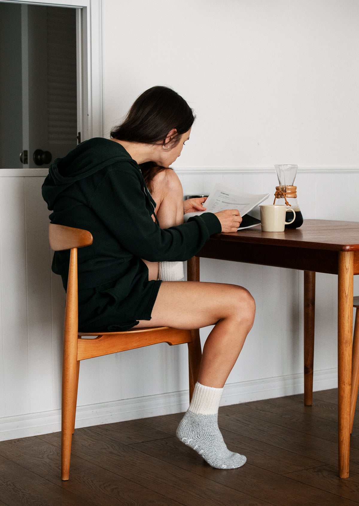 RoToTo RETRO WINTER ROOM SOCKS