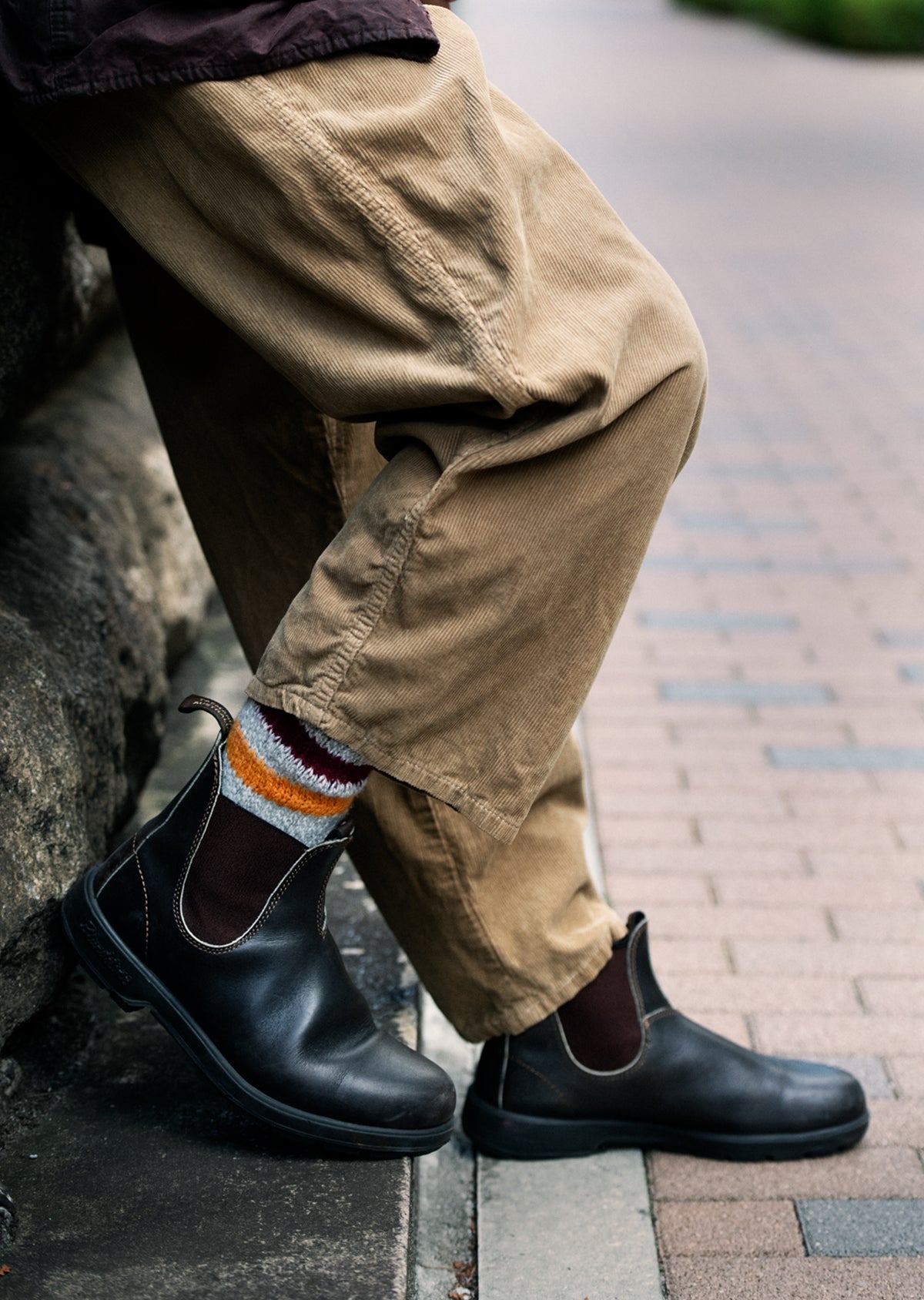 RoToTo RETRO WINTER OUTDOOR SOCKS