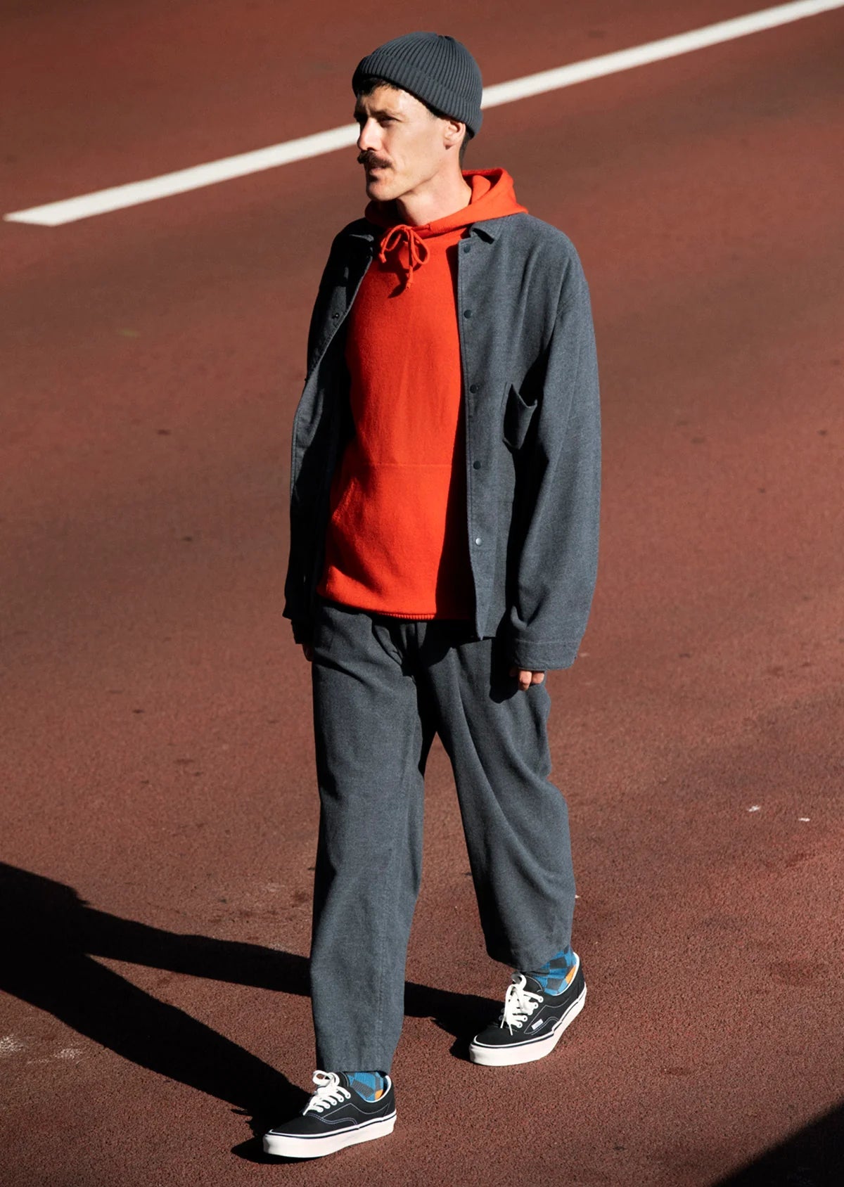 RoToTo CHECKERBOAD CREW SOCKS