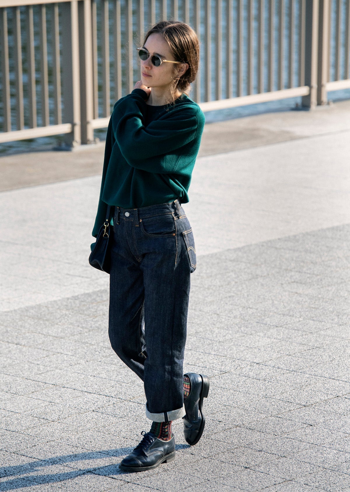 RoToTo MULTI VERTICAL JACQUARD SOCKS