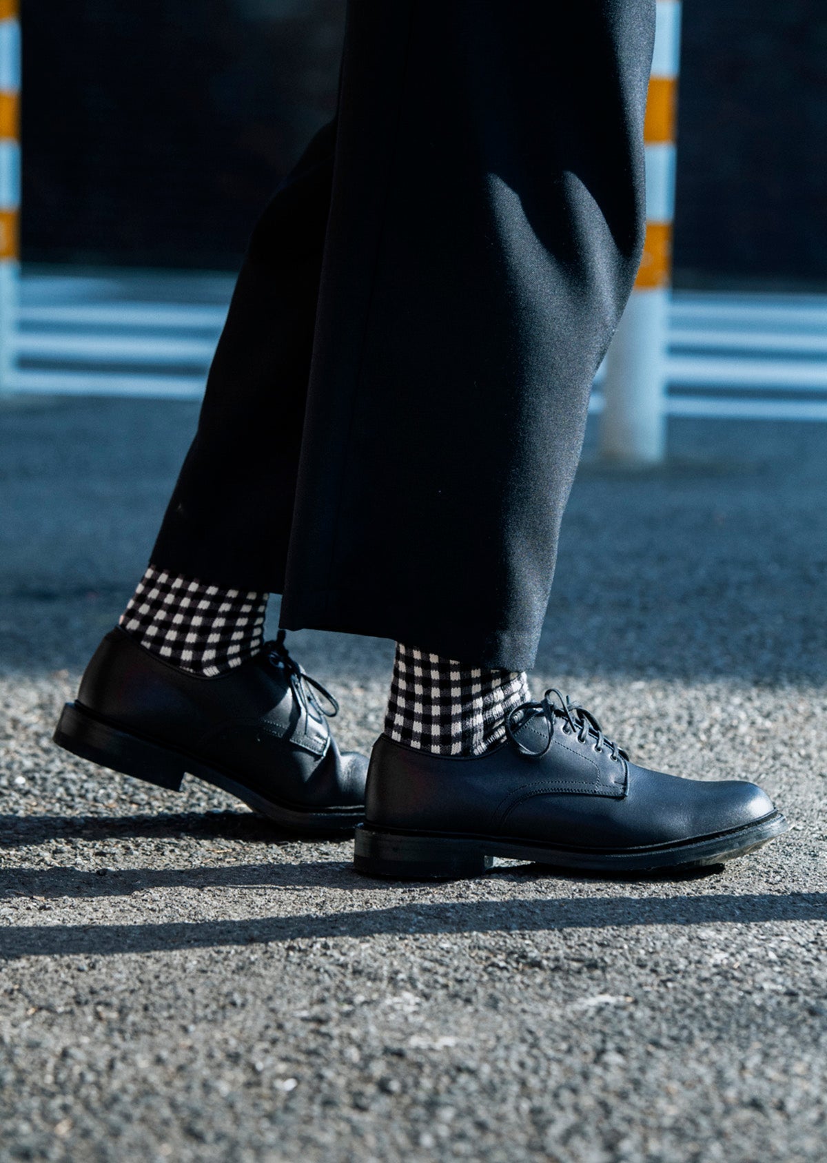 RoToTo GINGHAM CHECK SOCKS