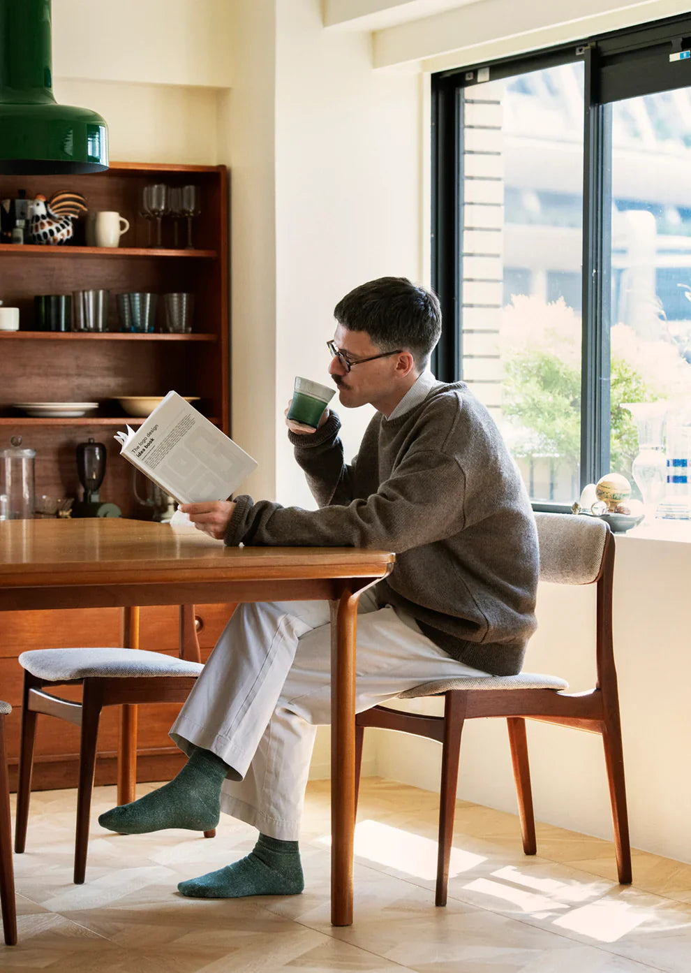 RoToTo WASHI PILE CREW SOCKS