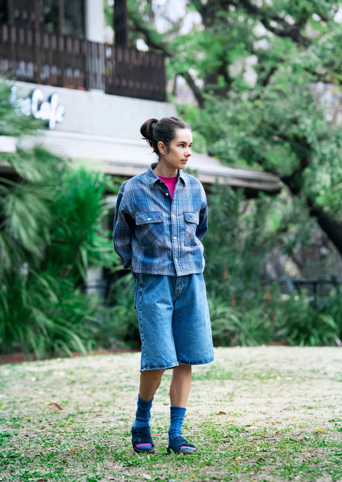 RoToTo CHUNKY RIBBED CREW SOCKS