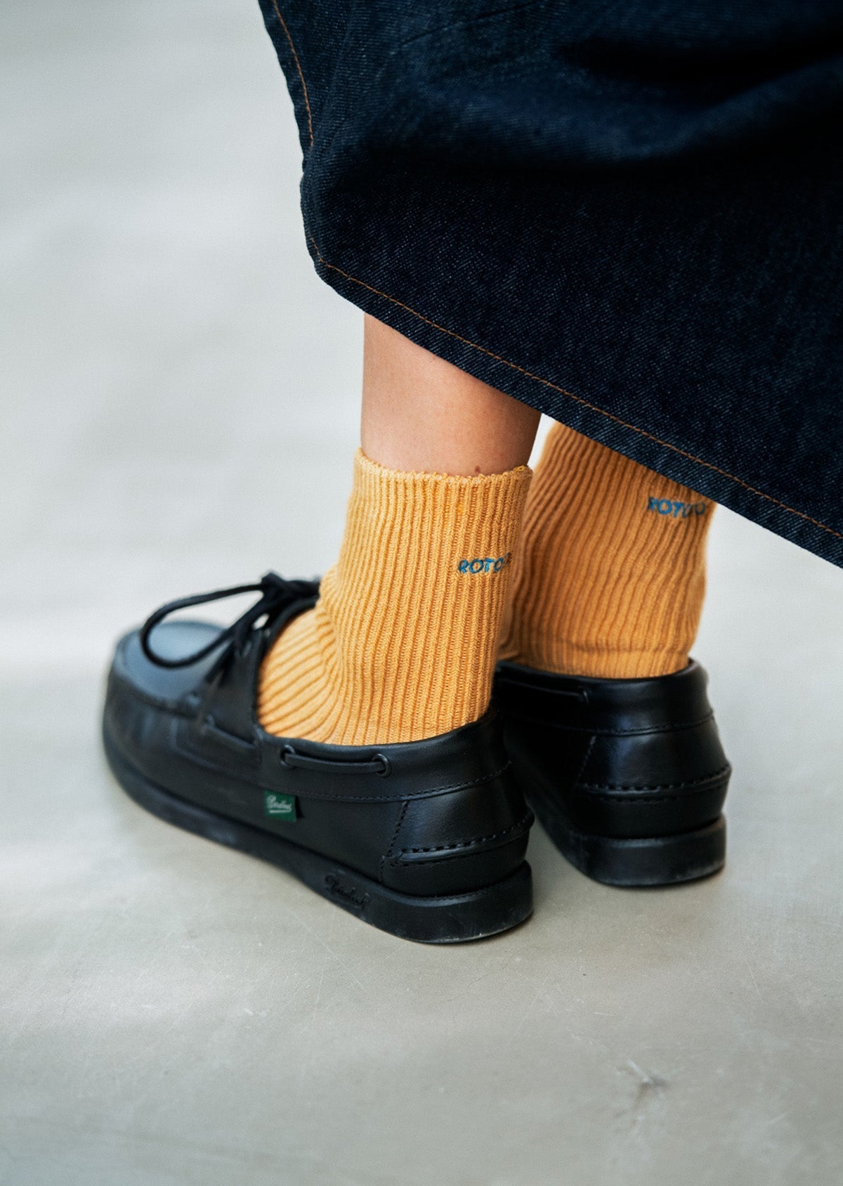 RoToTo ONE SIZE FITS ALL COTTON RIBBED SOCKS