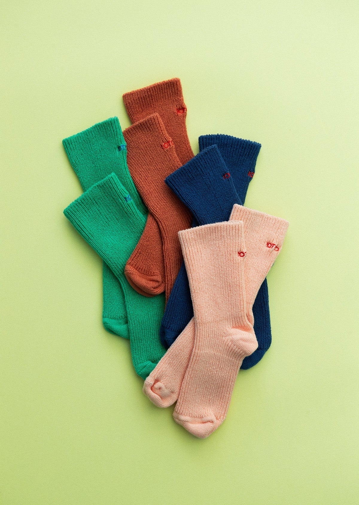 RoToTo ONE SIZE FITS ALL COTTON RIBBED SOCKS