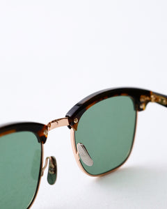 YELLOWS PLUS RAYMOND SUNGLASS Black Havana Deep Gold