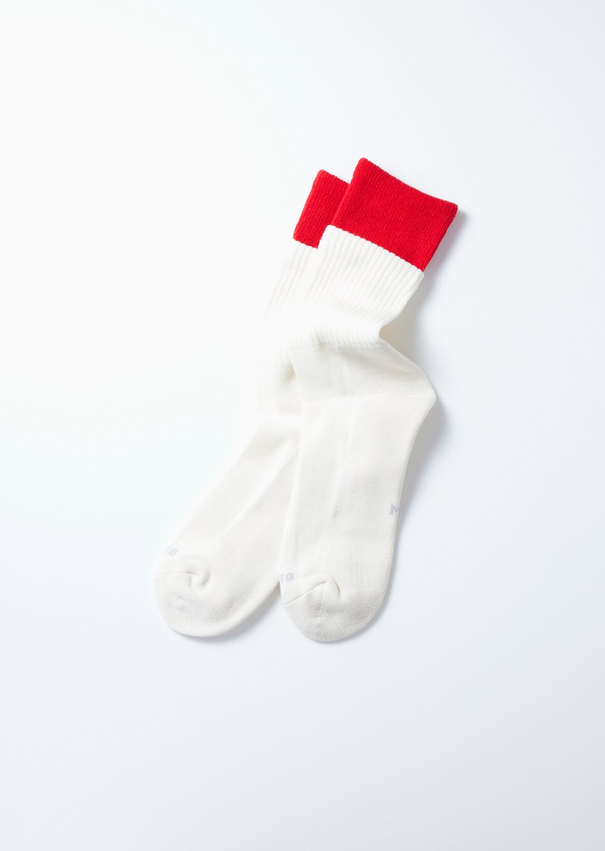 RoToTo ORGANIC COTTON DOUBLE LAYER CREW SOCKS